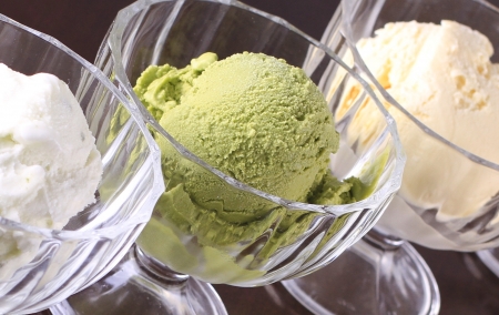 Sorvete de Matcha
