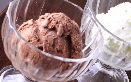 Sorvete de Chocolate com Wasabi